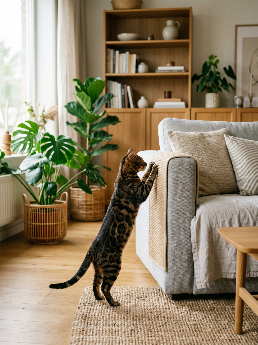 RASCATTO Adhesivo para Gatos – 50% OFF en la 2Da unidad!  Beige